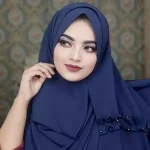 Irany Malaysia chiffon georgette jorjet hijab 200